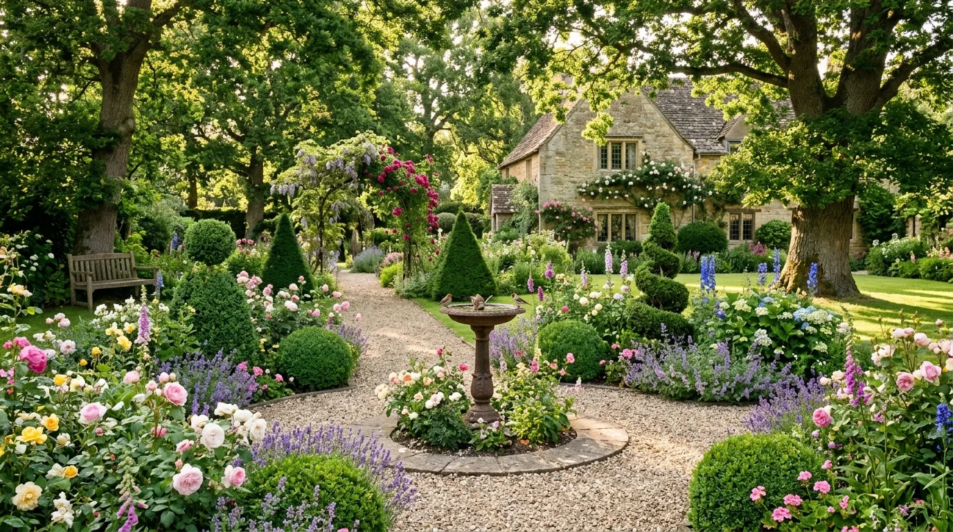 12 English Garden Ideas for Classic Beauty